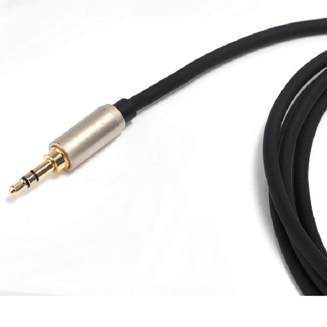 3.5mm Maschio a doppio RCA Maschio Y Cavo audio Nero Lunghezza variabile del cavo