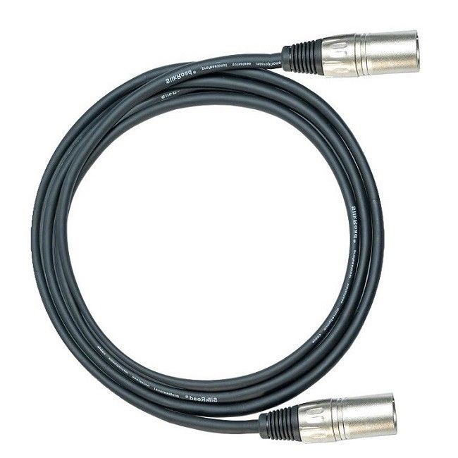 Cavi per microfoni XLR da 3 pin maschio a femmina Cordo per microfono nero Cavo XLR