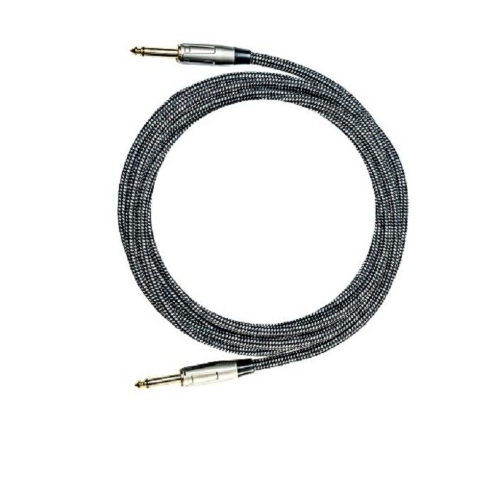 6.35mm Cavo per chitarra Cable per strumento Cable per patch Nylon intrecciato da dritto a dritto Cable per amplificatore