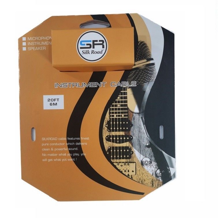 Cavo audio da 10 piedi per chitarra per chitarra elettrica