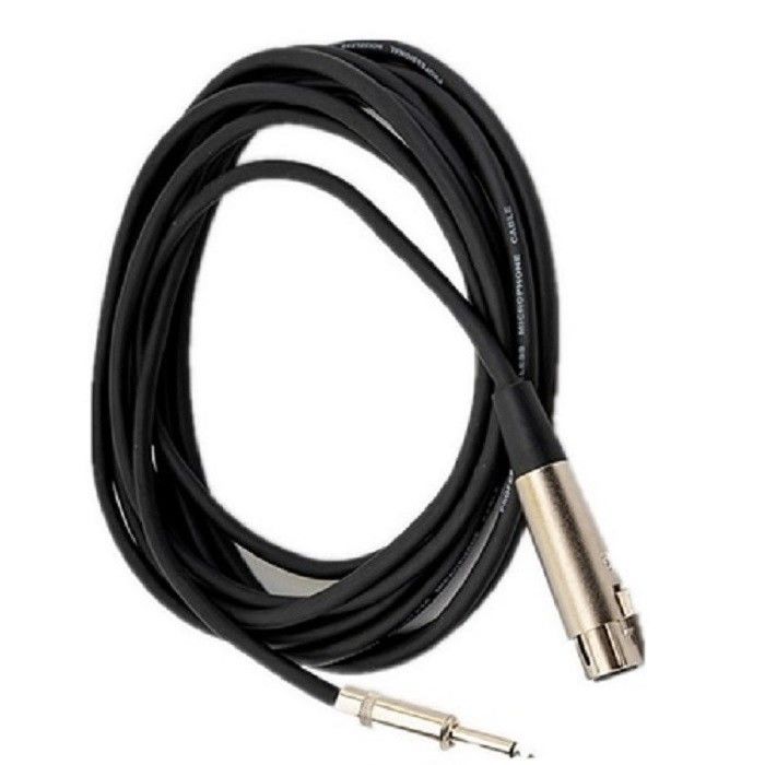 Cavi per microfoni da Xlr a Xlr da 1/4 pollice a 10 piedi Cavi XLR da maschio a femmina Cavi microfoni