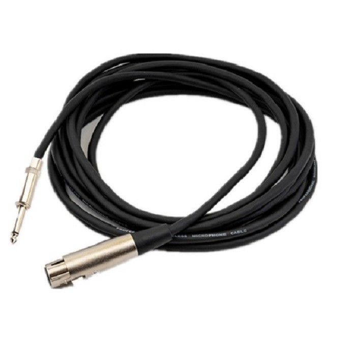 Cavi per microfoni da Xlr a Xlr da 1/4 pollice a 10 piedi Cavi XLR da maschio a femmina Cavi microfoni