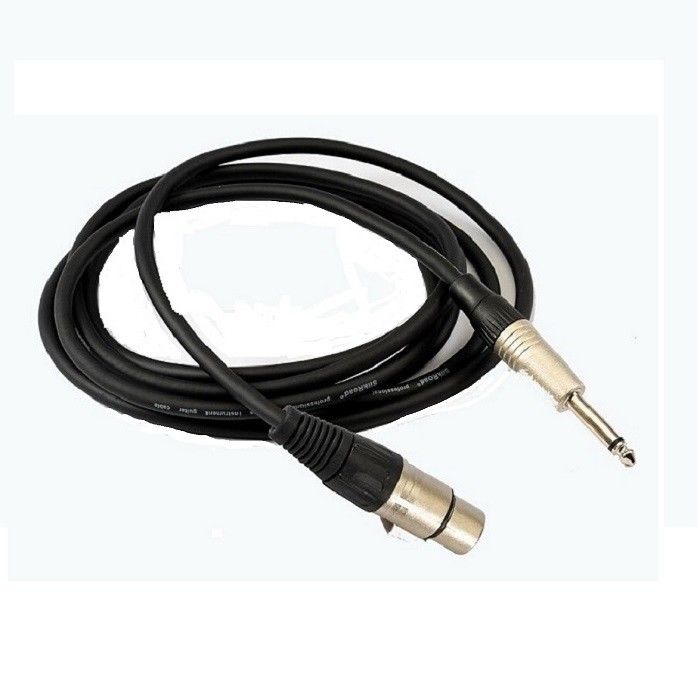 Cavo per microfono da 1/4 pollice 10 piedi Cavo XLR XLR Maschio a XLR Cavi microfoni femminile