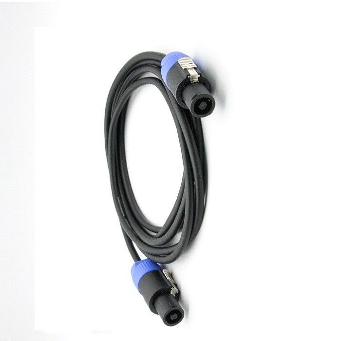 10ft Speakon Speaker Cable DJ Speaker PA Patch Cords 2.0 SQ 14 Gauge Wire Per Amp