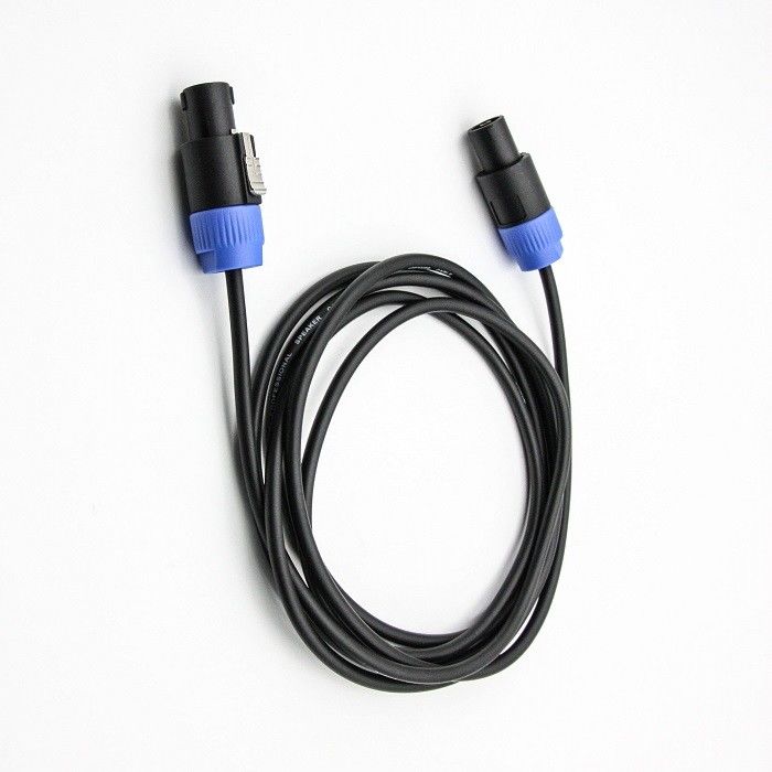 10ft Speakon Speaker Cable DJ Speaker PA Patch Cords 2.0 SQ 14 Gauge Wire Per Amp