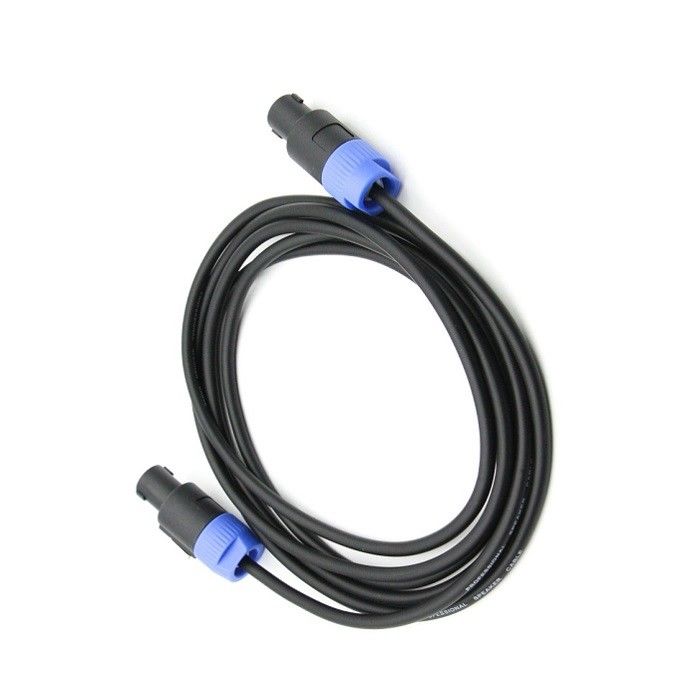 4 Pole Speakon Speaker Cable 12 AWG Pure Copper 2.5 SQ Speaker PA Patch Cords DJ Wires
