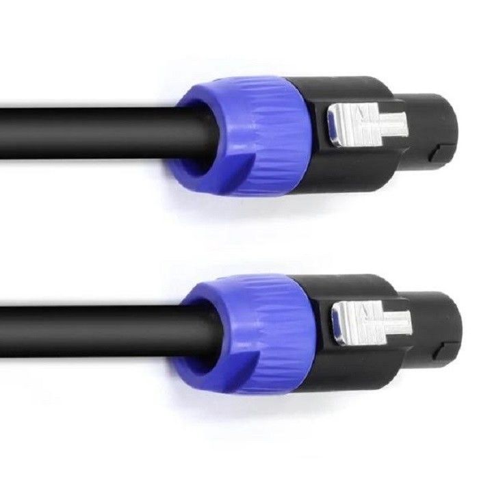 Speakon To Speakon Cable per altoparlanti 4 nuclei Cable per altoparlanti 12 AWG Patch Cords 12 Gauge DJ Wires
