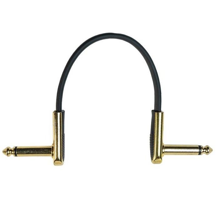 2 Pcs Pack Guitarra elettrica Patch Cord 1/4 