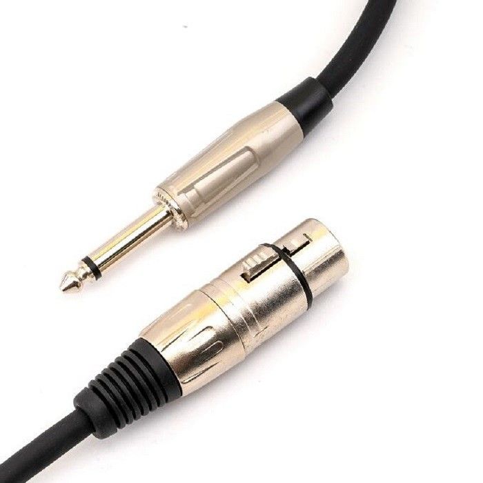 1/4 pollice condensatore microfono Xlr cavo 10 Ft 3 pin colorato Xlr cavi XLR a 6.35mm AWG22