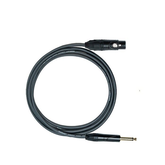 6.35mm XLR Cavi per microfoni XLR dorato Cavo XLR XLR a 1/4