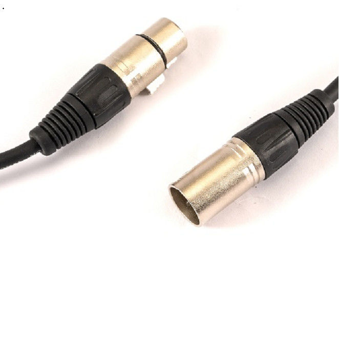 Cable Xlr da maschio a femmina da 20 piedi Cordo microfono colore nero