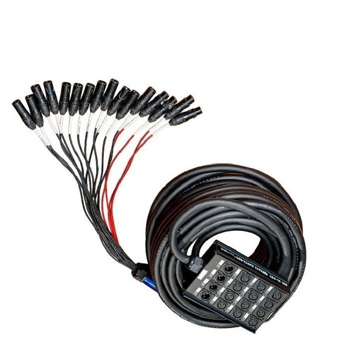 100ft 24 Canale Audio Cavo Snake XLR Cable Snake XLR Cable Splitter