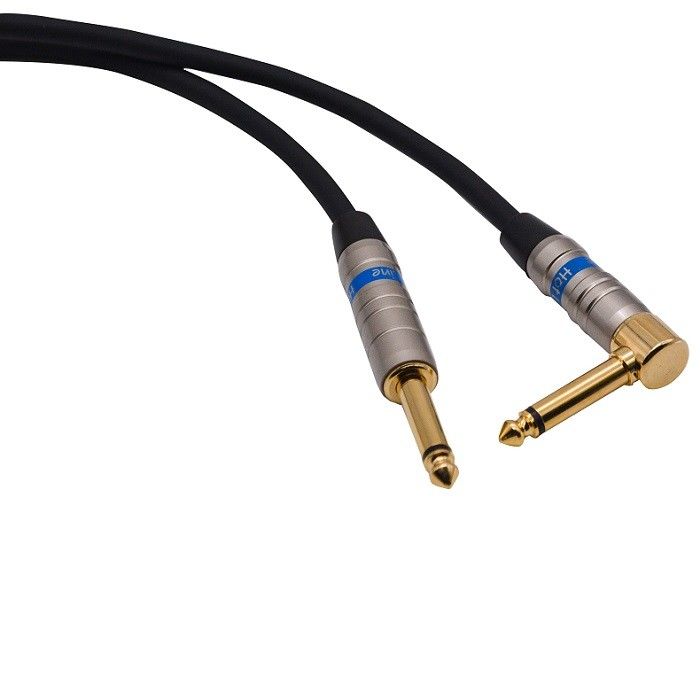 Cavo per strumento audio Cordo amplificatore per basso Cable per chitarra elettrica 1/4 pollice