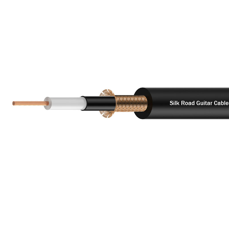 Cavo audio per chitarra ad angolo retto Cordone amplificatore per basso Cable per chitarra elettrica 1/4 pollice