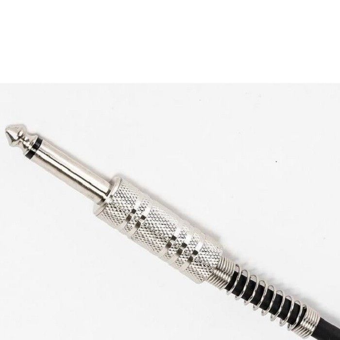 Cavo audio per chitarra nero Amp Cord per basso Cavo per chitarra nero 1/4 pollice 6,35 diretto