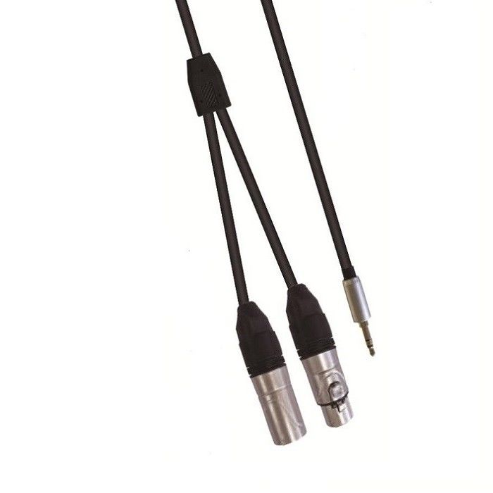 Cavo audio da 3,5 mm stereo a XLR F XLR M Y Cavo di scissione per mixer per altoparlanti
