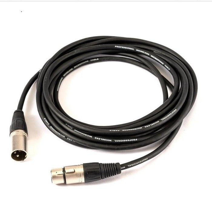 10 piedi XLR maschio a femmina microfono cavo microfono cavo per mixer