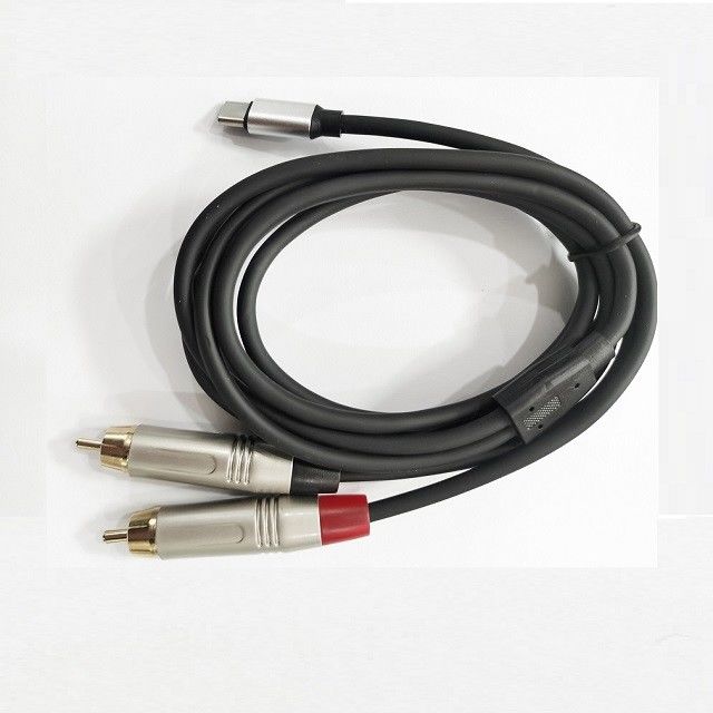 DAC tipo C a doppio cavo RCA Y Splitter Chip DAC potente integrato