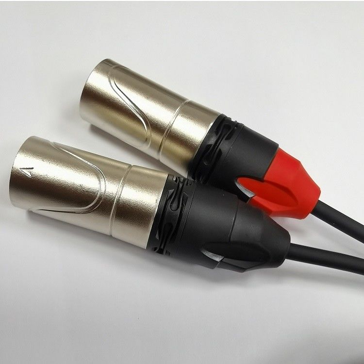 DAC C a doppio cavo audio maschio XLR Y Splitter incorporato in un potente chip DAC